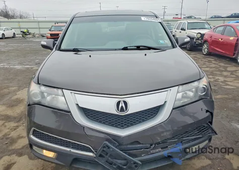 2012 Acura Mdx Technology z USA, uszkodzony, nr VIN 2HNYD2H38CH540255